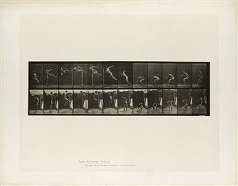 EADWEARD MUYBRIDGE (1830-1904) A selection of 4 plates from Animal Locomotion depicting men engaged in physical activities, including t